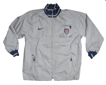 Michelle Akers USA National Team Worn and Signed Jacket (Akers LOA)
